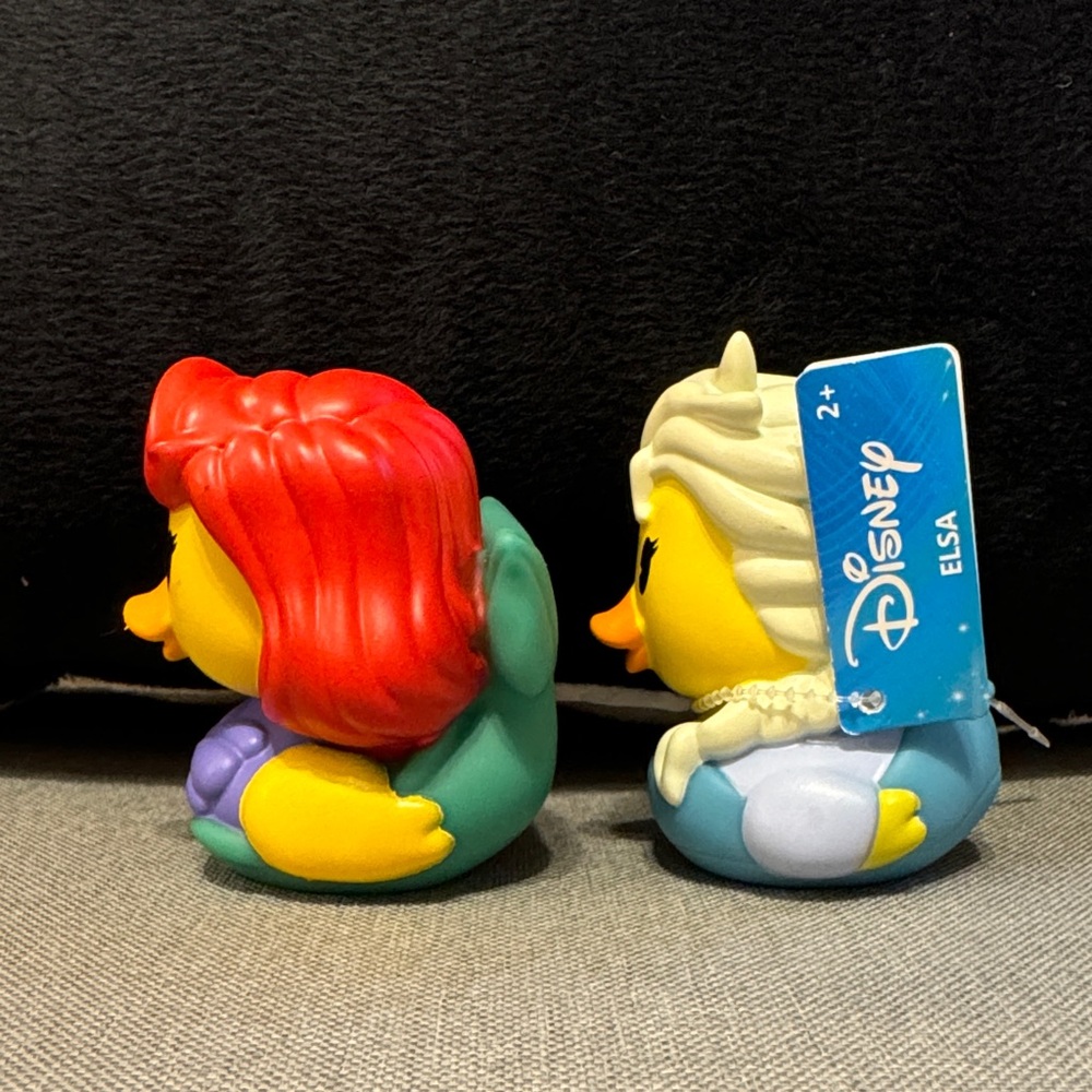Disney Ariel and Elsa Duck Set - Picture 2 of 2